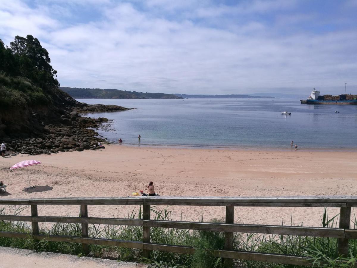 费罗尔Casa A Pie De Playa De Carino Doninos别墅 外观 照片