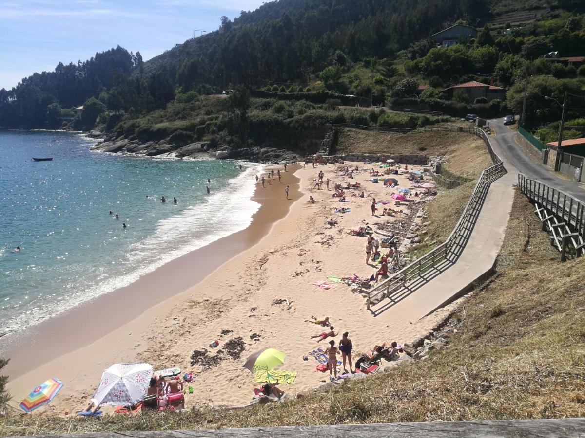 费罗尔Casa A Pie De Playa De Carino Doninos别墅 外观 照片