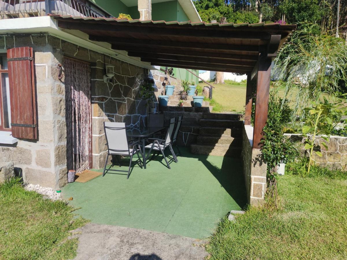 费罗尔Casa A Pie De Playa De Carino Doninos别墅 外观 照片